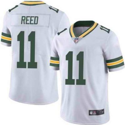 Youth Green Bay Packers 11 Jayden Reed White Vapor Untouchable Stitched Jersey