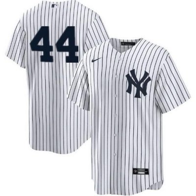 Men NeW York Yankees 44 Reggie Jackson White Cool Base Stitched Baseball jersey