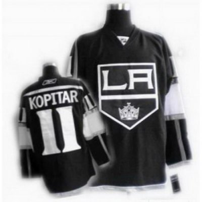 youth Los Angeles Kings #11 Anze Kopitar black Jersey