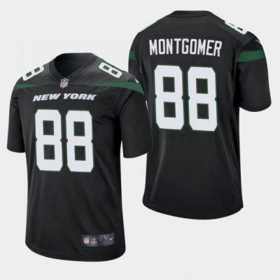 Youth New York Jets 88 Ty Montgomery Black Vapor Untouchable Limited Jersey