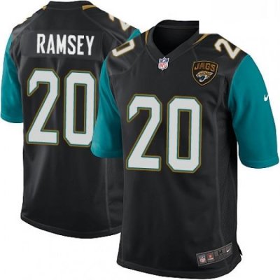 Men Nike Jacksonville Jaguars 20 Jalen Ramsey Game Black Alternate NFL Jersey