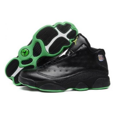 Air Jordan 13 Shoes 2015 Mens Black Green