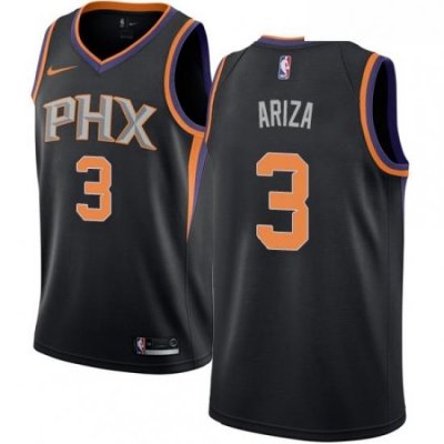 Womens Nike Phoenix Suns 3 Trevor Ariza Swingman Black NBA Jersey Statement Edition