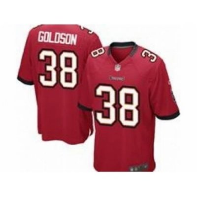 Nike Tampa Bay Buccaneers 38 Dashon Goldson Red Game NFL Jersey