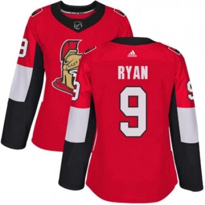 Womens Adidas Ottawa Senators 9 Bobby Ryan Premier Red Home NHL Jersey