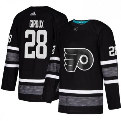 Mens Adidas Philadelphia Flyers 28 Claude Giroux Black 2019 All Star Game Parley Authentic Stitched NHL Jersey