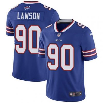 Nike Bills #90 Shaq Lawson Royal Blue Team Color Mens Stitched NFL Vapor Untouchable Limited Jersey