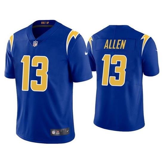 Youth Los Angeles Chargers 13 Keenan Allen Royal Vapor Untouchable Limited Stitched Jersey