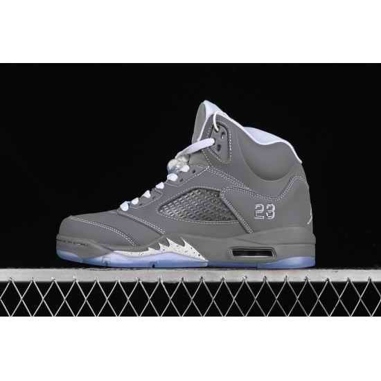 AIR JORDAN 5 RETRO LIGHT GRAPHITE WHITE WOLF GREY 136027 005