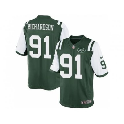 Nike NeW York Jets 91 Sheldon Richardson Green Limited NFL Jersey