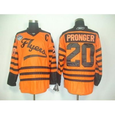 nhl jerseys philadelphia flyers 20 pronger orange[2012 winter classic]