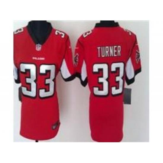 Nike Women Atlanta Falcons #33 Michael Turner Red Jerseys