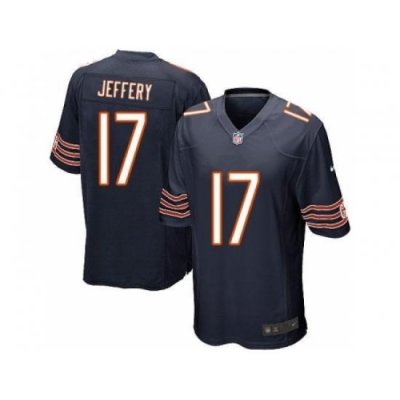 Nike Chicago Bears 17 Alshon Jeffery Blue Game NFL Jersey