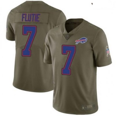 Youth Buffalo Bills Doug Flutie Green Limited 2017 Salute to Service Jersey