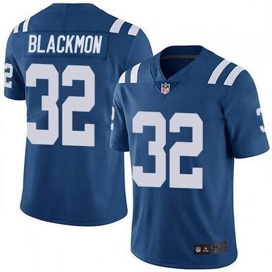 Nike Indianapolis Colts 32 Julian Blackmon Royal Vapor Untouchable Limited Jersey