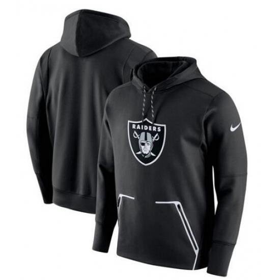 NFL Oakland Raiders Nike Champ Drive Vapor Speed Pullover Hoodie Black