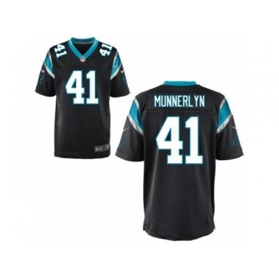 Nike Carolina Panthers 41 Captain Munnerlyn Black Elite NFL Jersey