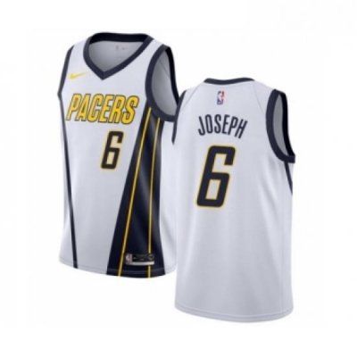 Youth Nike Indiana Pacers 6 Cory Joseph White Swingman Jersey Earned Edition