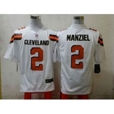 nike nfl jerseys cleveland browns 2 manziel white[game][new style]