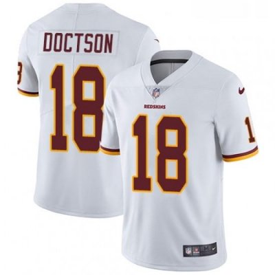 Youth Nike Washington Redskins 18 Josh Doctson White Vapor Untouchable Limited Player NFL Jersey