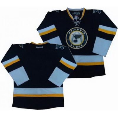 ST.LOUIS BLUES BLANK Dark Blue Third Jerseys