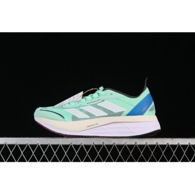 ADIZERO BOSTON 11 M WHITE GREEN BLUE CV9064