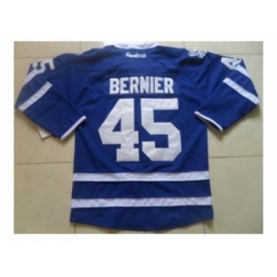 NHL Jerseys Toronto Maple Leafs #45 Bernier blue