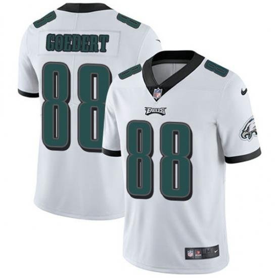 Men Philadelphia Eagles 88 Dallas Goedert White Vapor Untouchable Limited Stitched Jersey