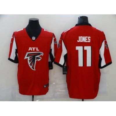 Nike Atlanta Falcons 11 Julio Jones Red Team Big Logo Vapor Untouchable Limited Jersey