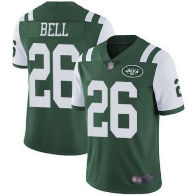 Jets 26 LeVeon Bell Green Team Color Youth Stitched Football Vapor Untouchable Limited Jersey