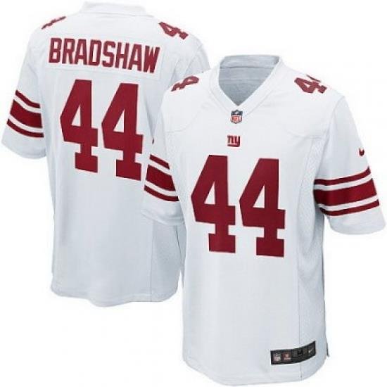 Youth Nike NeW York Giants 44# Ahmad BradshaW Game White Jersey (S-XL)