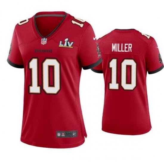 Women Scotty Miller Buccaneers Red Super Bowl Lv Game Jersey