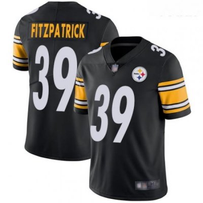 Steelers #39 Minkah Fitzpatrick Black Team Color Youth Stitched Football Vapor Untouchable Limited Jersey