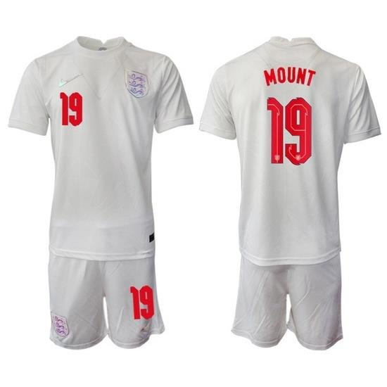 Men FIFA 2022 England Soccer Jersey 061