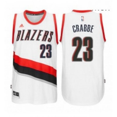 Portland Trail Blazers 23 Allen Crabbe New Swingman Home White Jersey