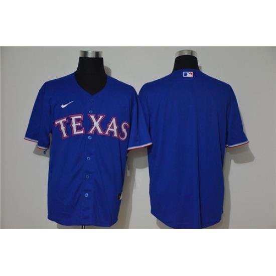 Rangers Blank Royal Nike 2020 Cool Base Jersey