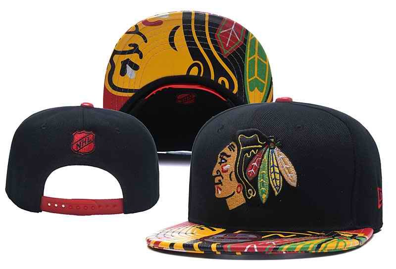 Chicago Blackhawks Stitched Snapback Hats 002