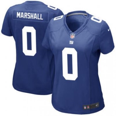 Women's New York Giants Brandon Marshall Nike Royal Game Jersey