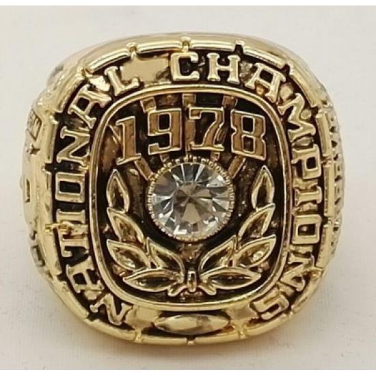 1978 Alabama Red Tide NCAA Championship Ring