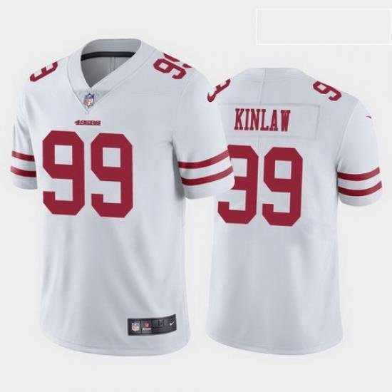 men javon kinlaw san francisco 49ers white vapor limited jersey