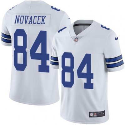 Youth Nike Cowboys #84 Jay Novacek White Vapor Untouchable Limited Player NFL Jersey