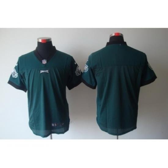 Nike Philadelphia Eagles Blank Green Elite NFL Jersey