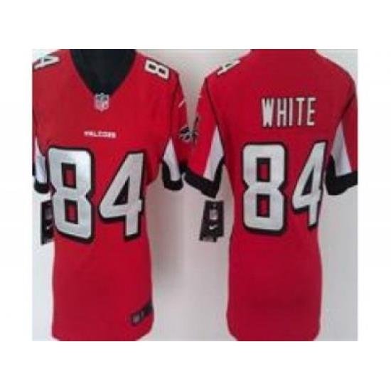 Nike Women Atlanta Falcons #84 Roddy White Red Jerseys