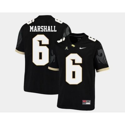 Men Ucf Knights Brandon Marshall Black College Football Aac Jersey