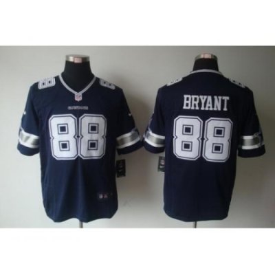 Nike Dallas CoWboys 88 Dez Bryant Blue LIMITED NFL Jersey