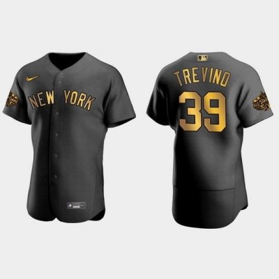 Men NeW York Yankees Jose Trevino 2022 Mlb All Star Game Black Men Jersey