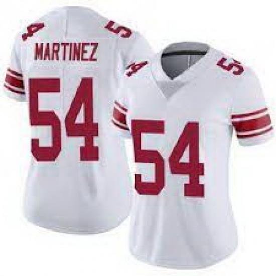 Women Nike New York Giants 54 Blake Martinez White Stitched Jersey