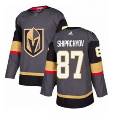 Mens Adidas Vegas Golden Knights 87 Vadim Shipachyov Authentic Gray Home NHL Jersey