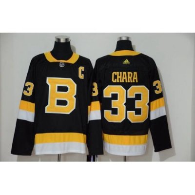 Bruins 33 Zdeno Chara Black Adidas Jersey