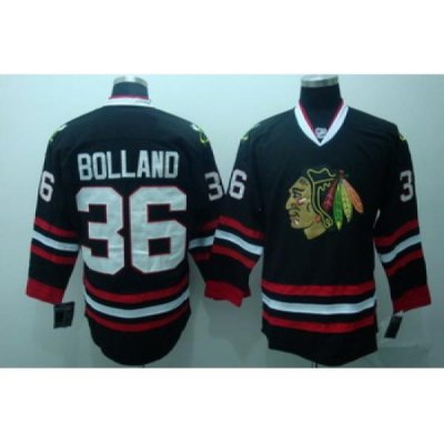 Chicago Blackhawks 36 Dave Bolland Black Jerseys